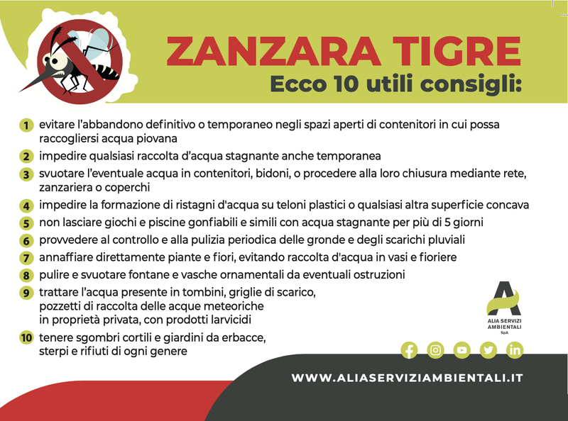 Contro le zanzare cosa possiamo fare? Contro le zanzare cosa possiamo fare?
