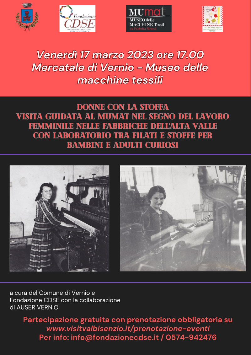 Donne con la stoffa. Visita guidata al Mumat