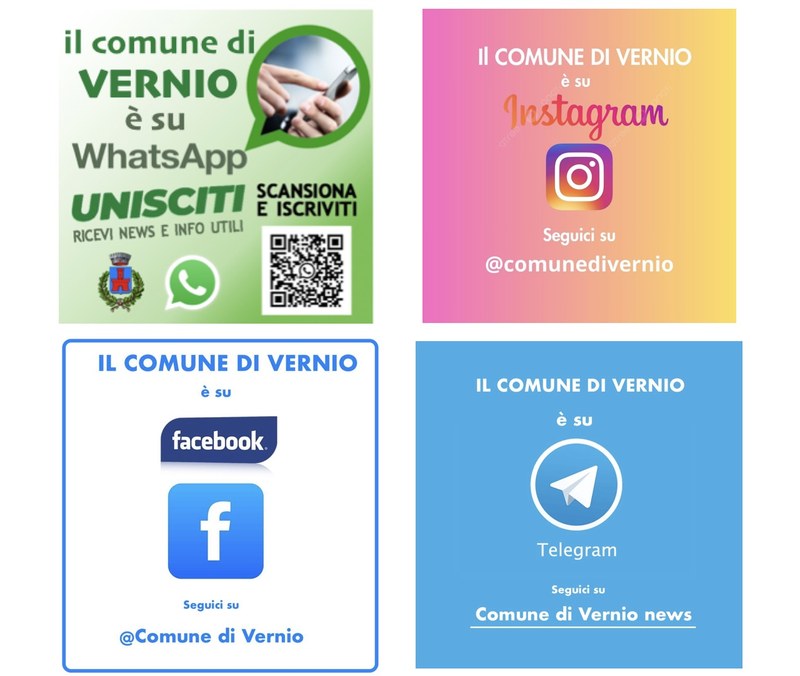 Il Comune di Vernio diversifica l’informazione. La sindaca Lucarini: “Più opportunità per essere sempre aggiornati”  ai cittadini