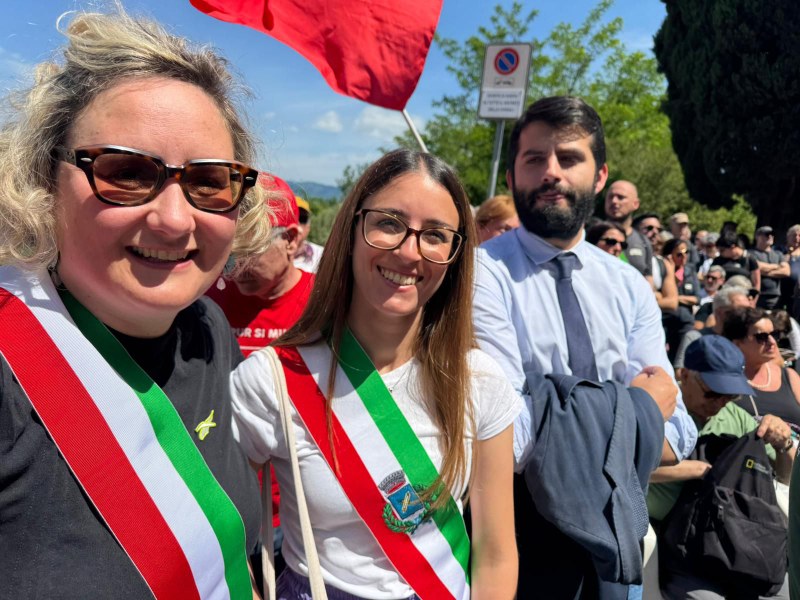 La sindaca di Vernio Maria Lucarini alla marcia della pace a Barbiana: “Abbiamo bisogno della voce di don Milani”