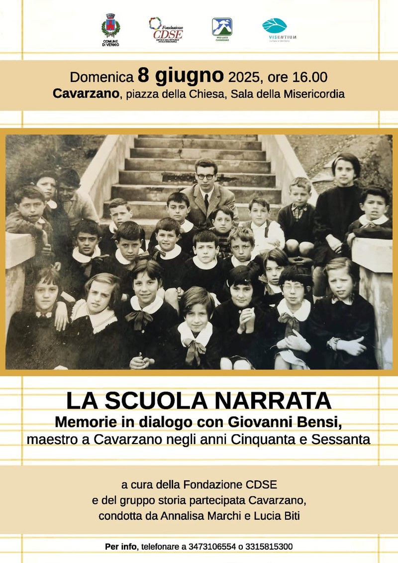 Storia partecipata a Cavarzano, “La scuola Narrata”