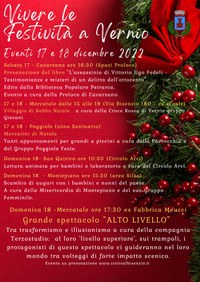 Secondo weekend di eventi natalizi a Vernio